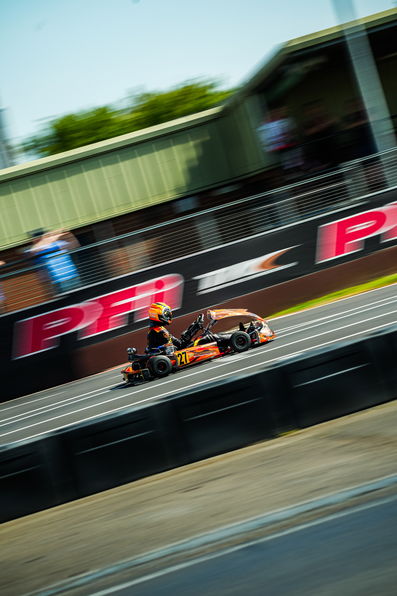 Charlie Blenkinsop on track
